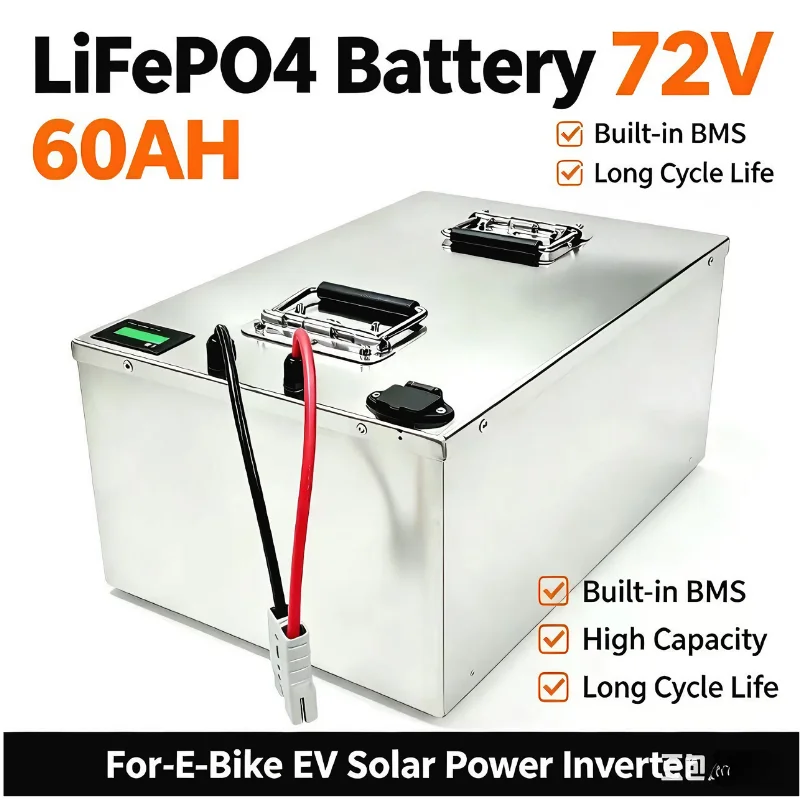 72V 40Ah Lifepo4 Battery Pack - แบตเตอรี่ลิเธียม 72V 60Ah แบบ Deep Cycle
