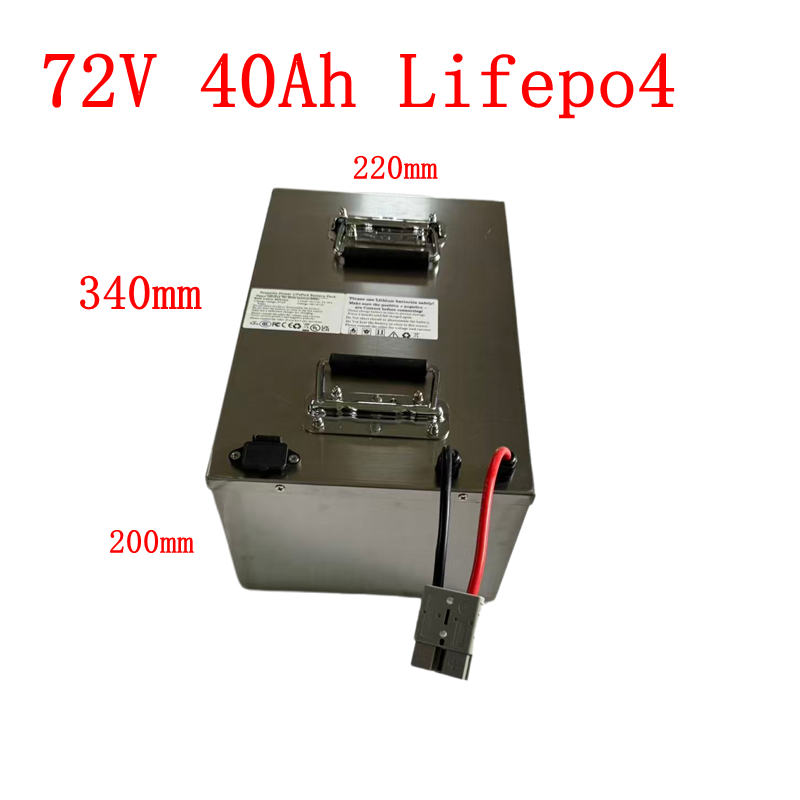72V 40Ah Lifepo4 Battery Pack - แบตเตอรี่ลิเธียมฟอสเฟต LifePO4 24S 72V 40Ah พร้อมระบบ