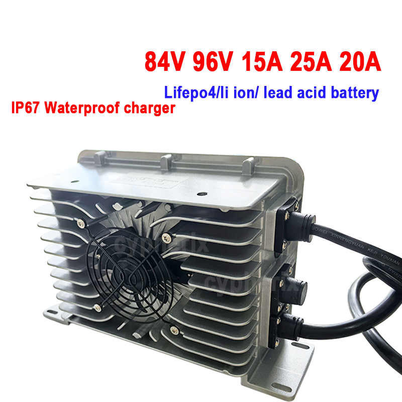 เครื่องชาร์จอัจฉริยะกันน้ำ IP6 - 84V 20A Smart Charger บทวิจารณ์และราคา