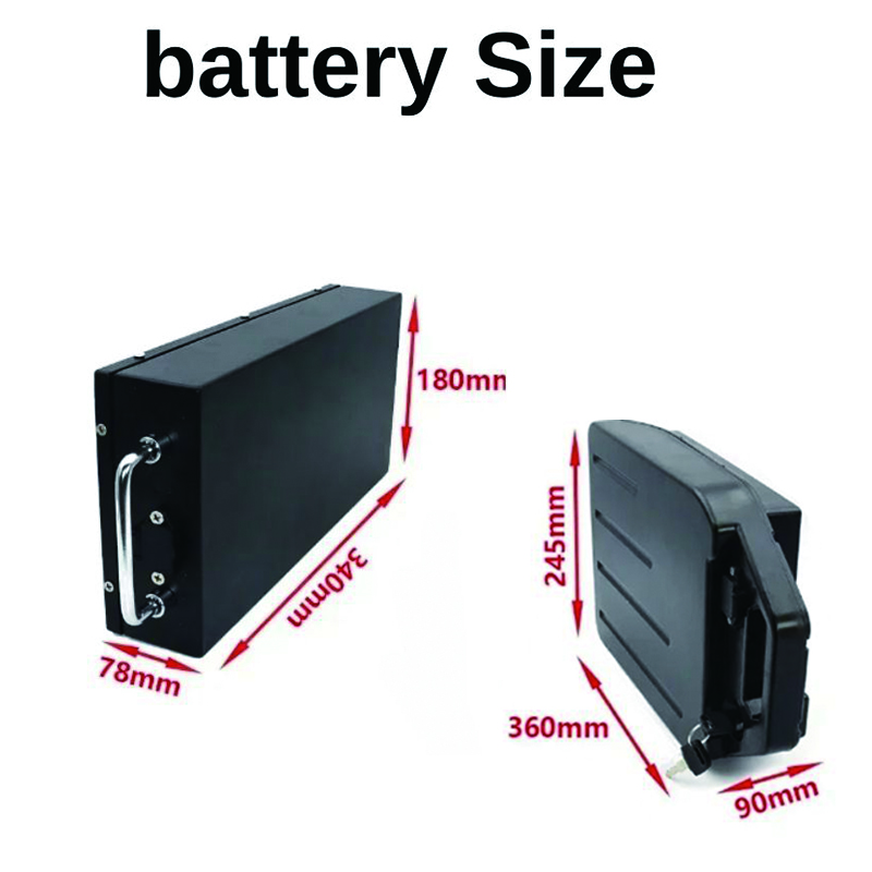 แบตเตอรี่ฮาร์เลย์ 100% แท้ 60V - 60V 50Ah Electric Scooter Battery บทวิจารณ์และราคา