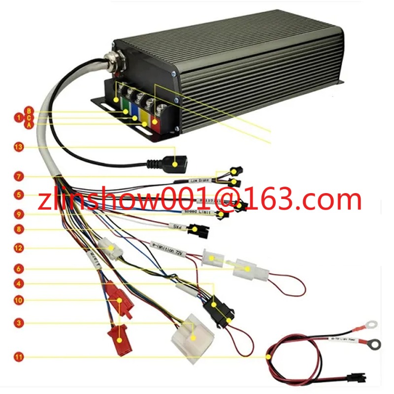 คอนโทรลเลอร์ Sabvoton สำหรับจั - 72V 100A Sabvoton Controller บทวิจารณ์และราคา