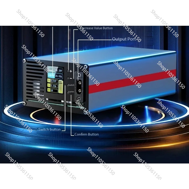 เครื่องชาร์จแบตเตอรี่ลิเธียม 7 - 72V 15A Fast Charger บทวิจารณ์และราคา