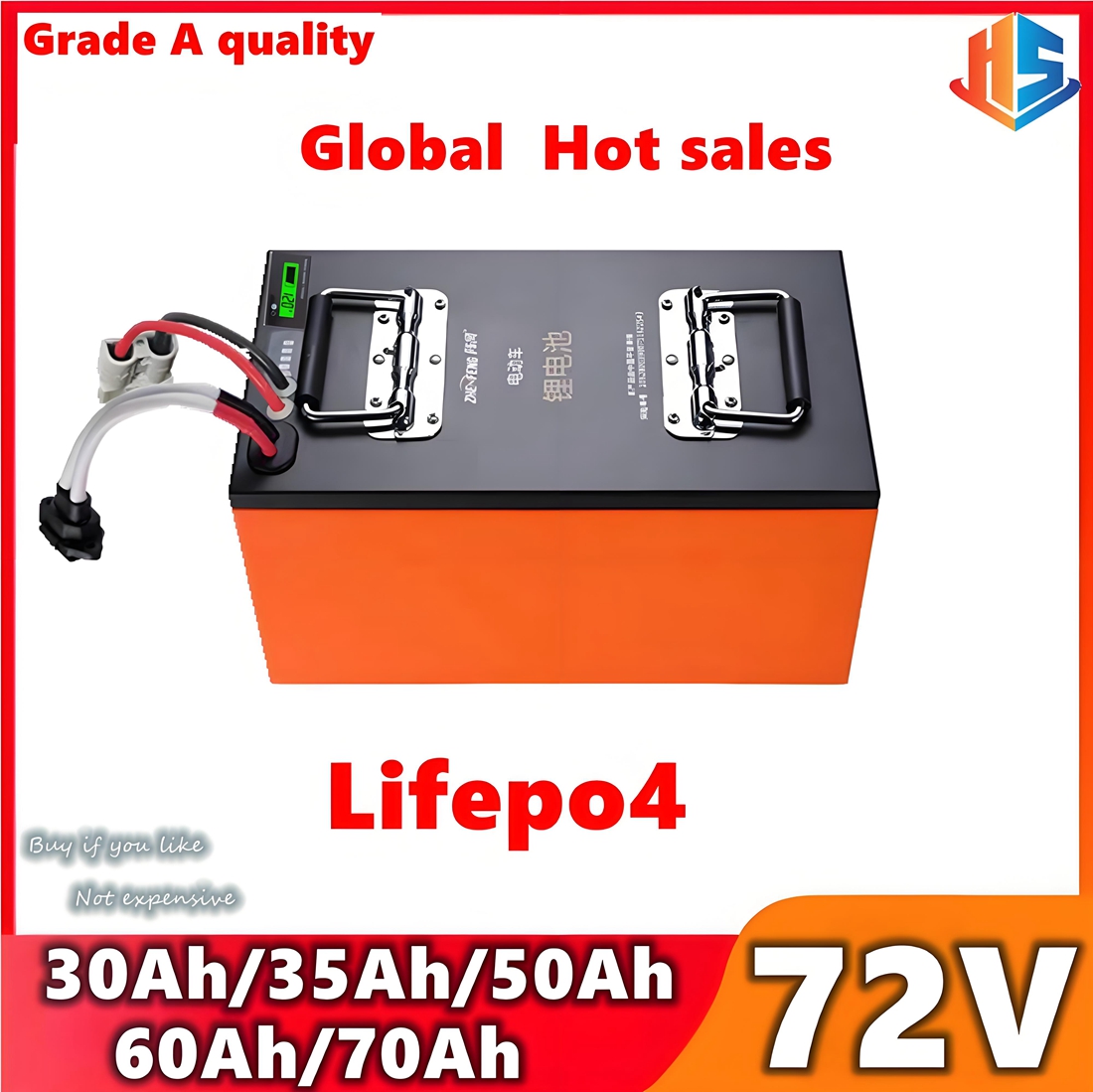 สกู๊ตเตอร์ไฟฟ้า EV แบตเตอรี่ L - 72V 40Ah Lifepo4 Battery Pack บทวิจารณ์และราคา