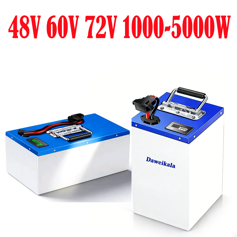 แบตเตอรี่ลิเธียม 72V 60V 48V ค - 60V 50Ah Electric Scooter Battery บทวิจารณ์และราคา