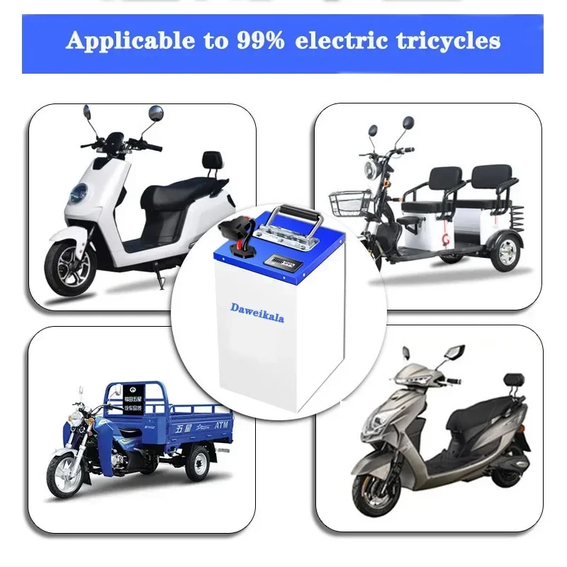 แบตเตอรี่ลิเธียม 72V 60V 48V ค - 60V 50Ah Electric Scooter Battery บทวิจารณ์และราคา