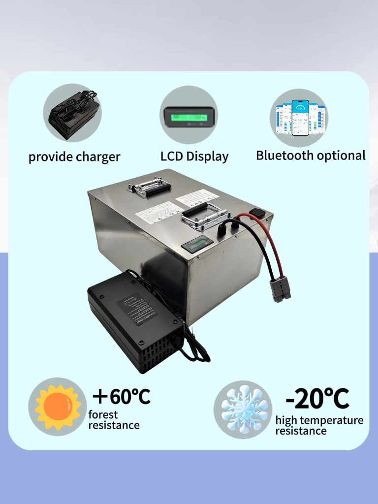 แบตเตอรี่ลิเธียมไลฟ์โป4 72V 60 - 72V 40Ah Lifepo4 Battery Pack บทวิจารณ์และราคา