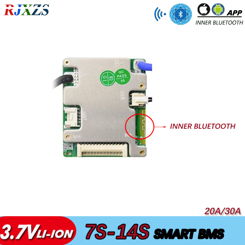 BMS 7s ถึง14S 30A/40A/50A nmc/ - 84V 50A Smart Bms Bluetooth บทวิจารณ์และราคา