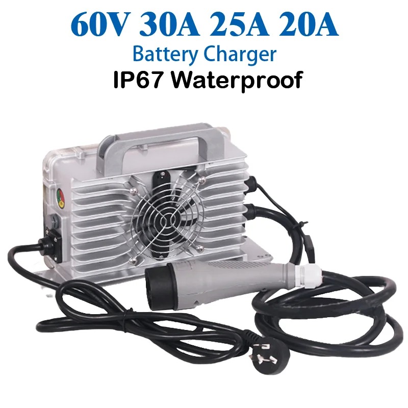 เครื่องชาร์จ 72V 30A 25A 20A I - 84V 20A Smart Charger บทวิจารณ์และราคา