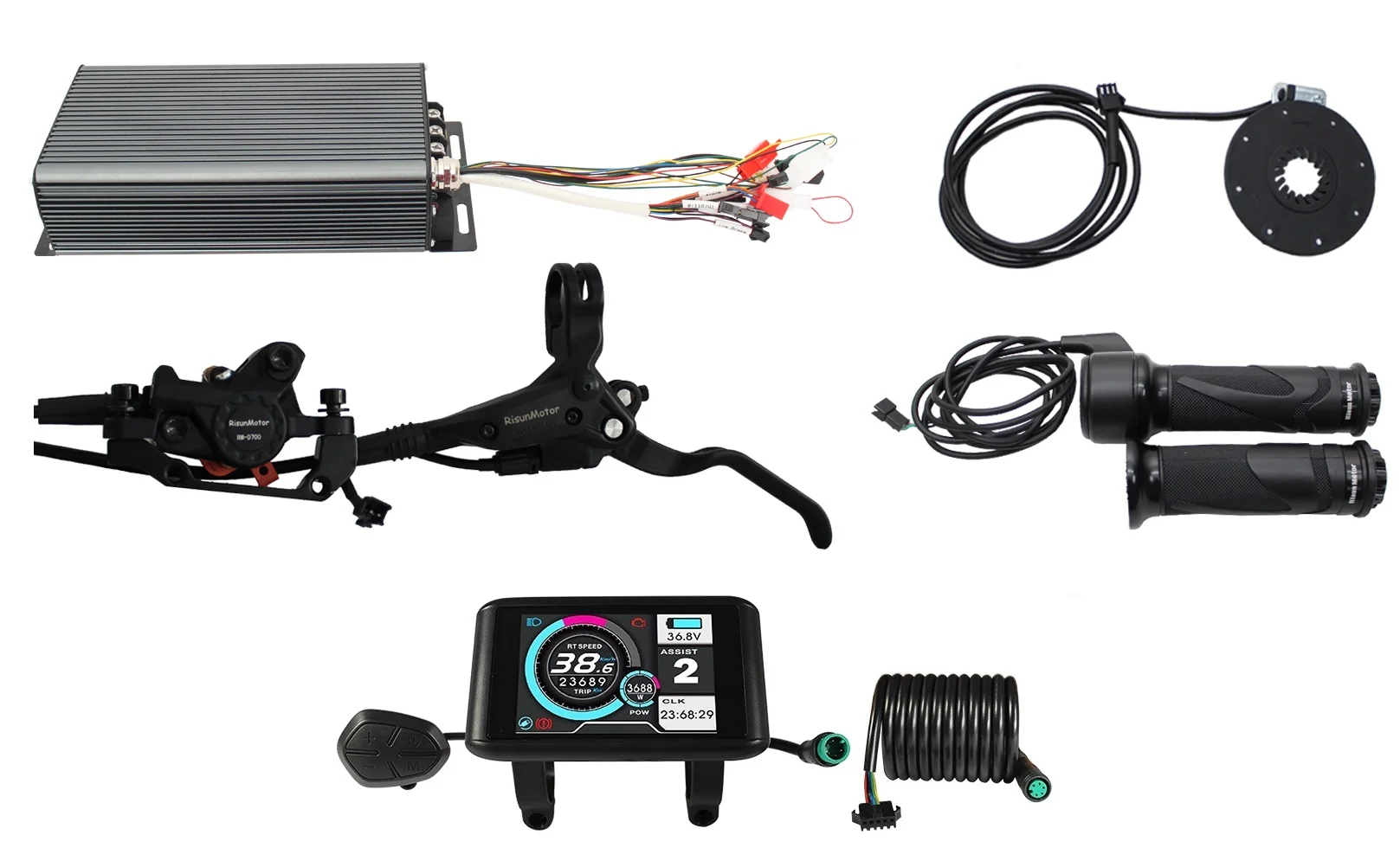 ชุดแปลงมอเตอร์ไฟฟ้าสำหรับจักรย - 72V 100A Sabvoton Controller บทวิจารณ์และราคา