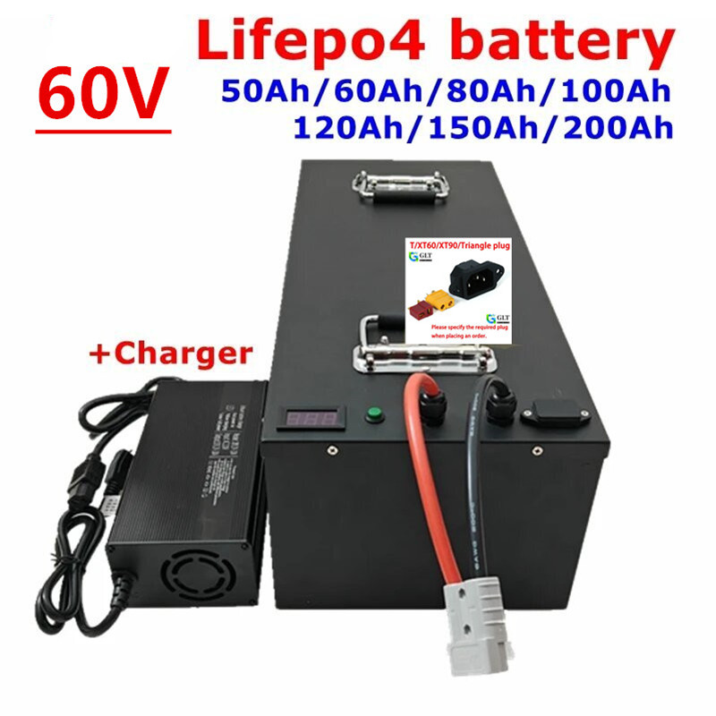 แบตเตอรี่ LiFePO4 60V 50Ah 100 - 60V 50Ah Electric Scooter Battery บทวิจารณ์และราคา