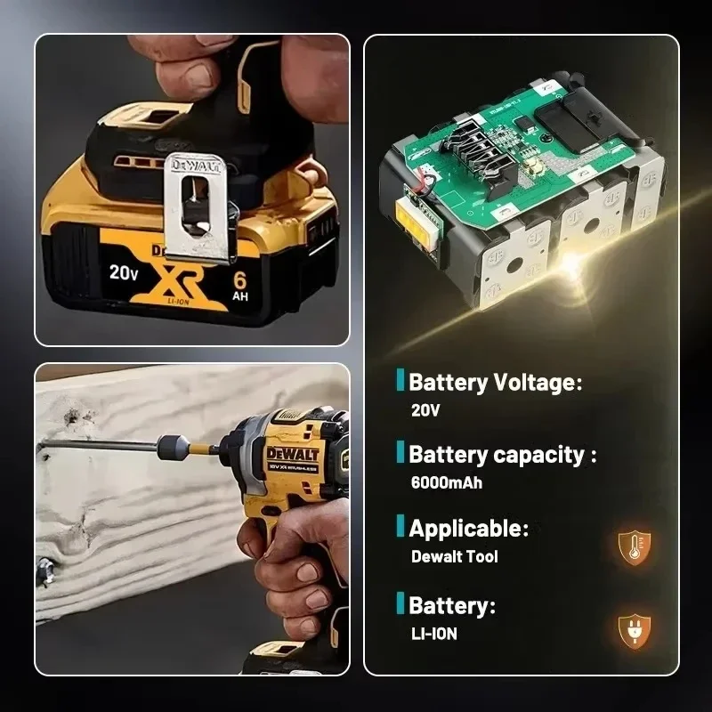 แบตเตอรี่ Dewalt 20V ของแท้ 10 - 60V 50Ah Electric Scooter Battery บทวิจารณ์และราคา