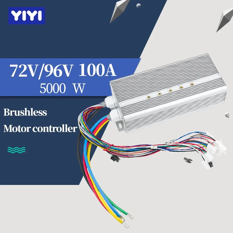 72V 96V 5000W มอเตอร์ไร้แปรงตั - 72V 100A Sabvoton Controller บทวิจารณ์และราคา
