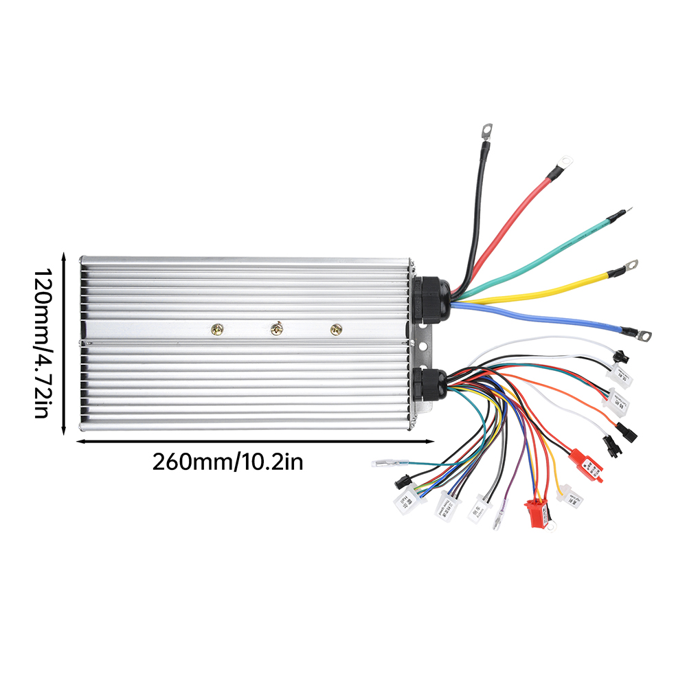 48V 60V 72V 84V 5000W มอเตอร์ไ - 72V 100A Sabvoton Controller บทวิจารณ์และราคา