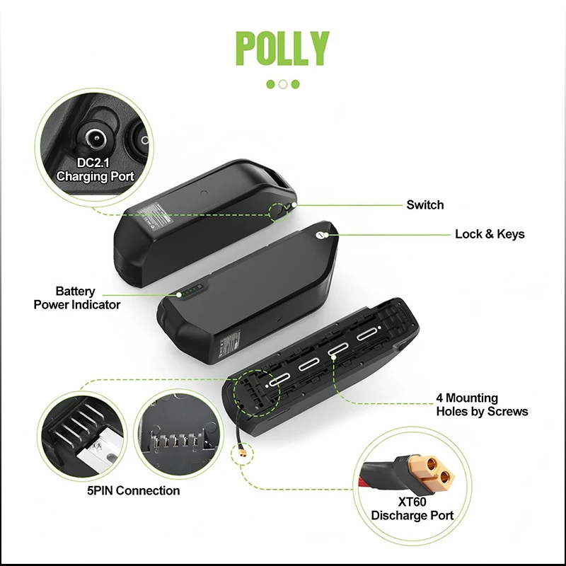 แบตเตอรี่จักรยานไฟฟ้า Hailong  - 72V 40Ah Lifepo4 Battery Pack บทวิจารณ์และราคา