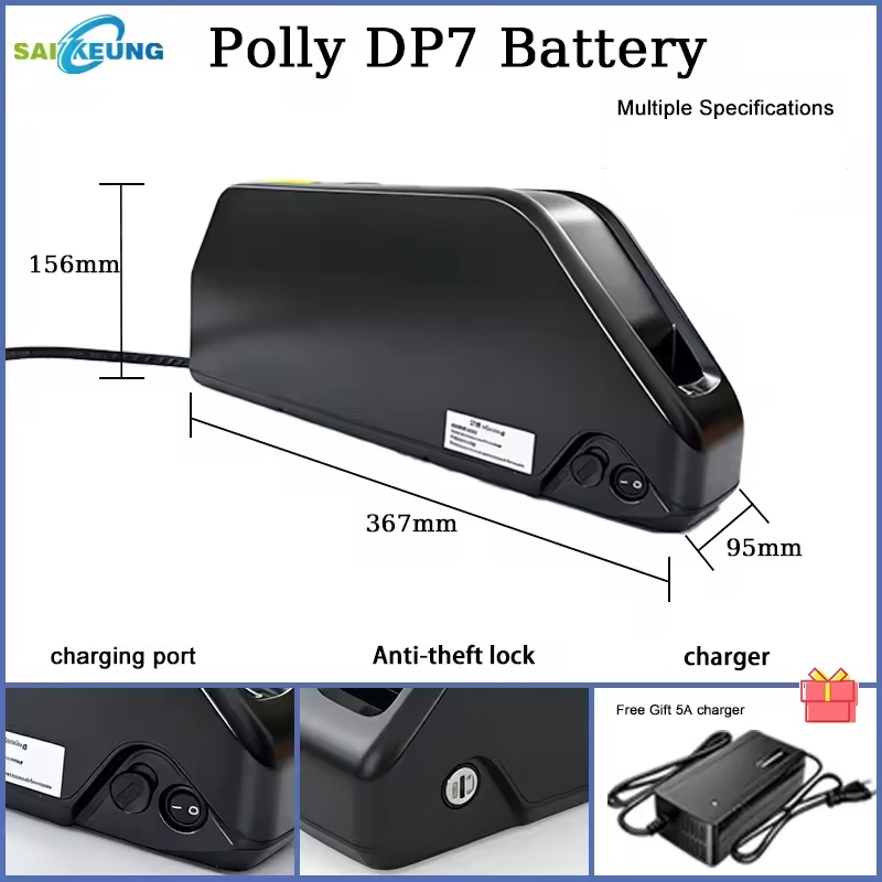 แบตเตอรี่จักรยานไฟฟ้า Downtube - 72V 50Ah 21700 Lithium Battery บทวิจารณ์และราคา