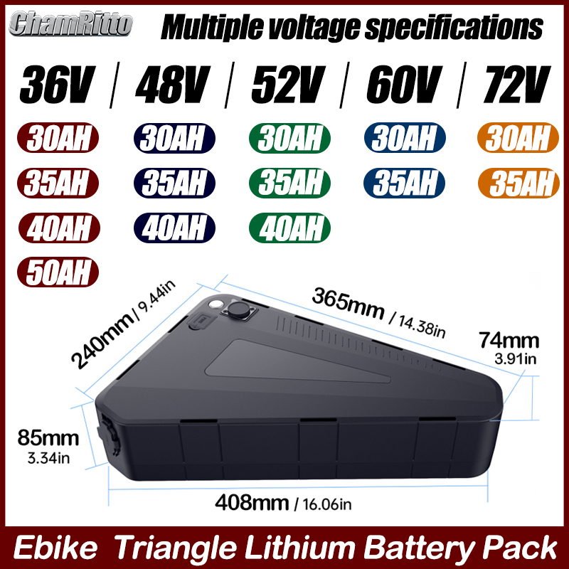 จักรยานไฟฟ้า 60v72v 3000w แบตเ - 72V 50Ah 21700 Lithium Battery บทวิจารณ์และราคา