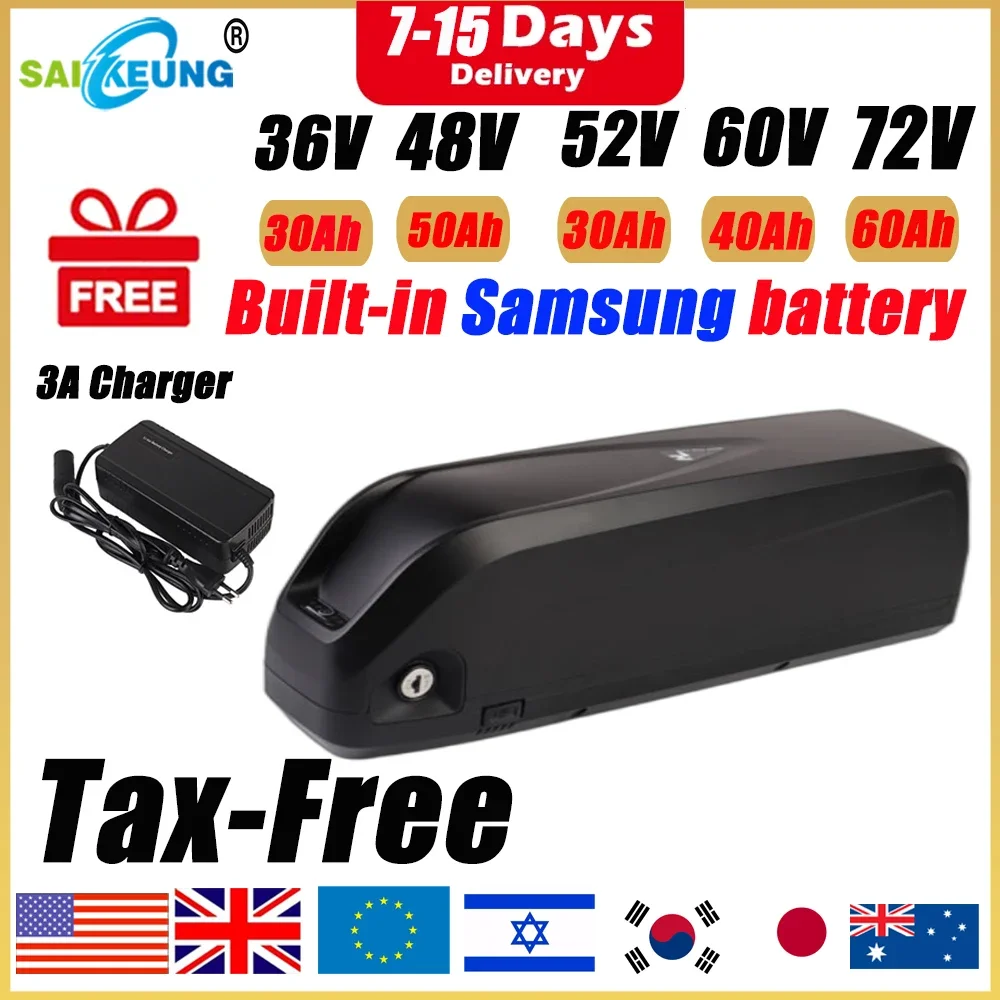 Hailong Polly 48V 52V 60V 36V  - 72V 40Ah Lifepo4 Battery Pack บทวิจารณ์และราคา