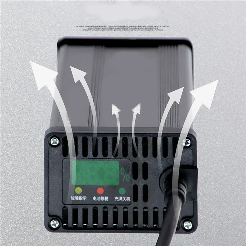 48V 60V 72V ไฟฟ้าแบตเตอรี่ลิเธ - 72V 15A Fast Charger บทวิจารณ์และราคา