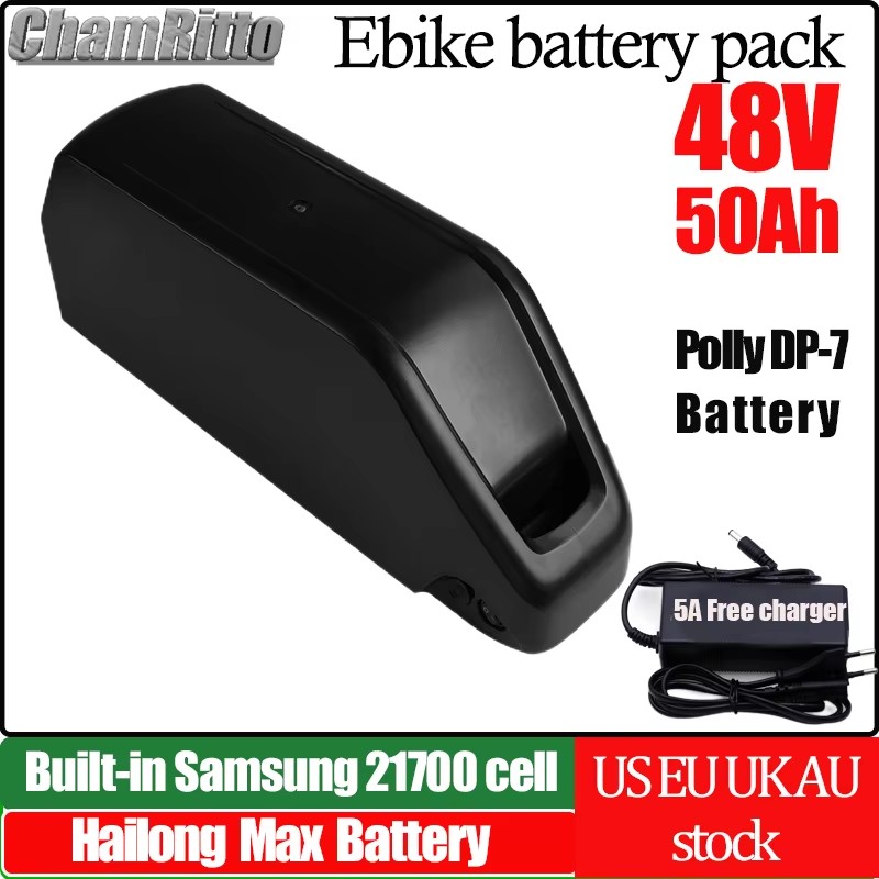 E จักรยาน Hailong chamrider แบ - 72V 50Ah 21700 Lithium Battery บทวิจารณ์และราคา