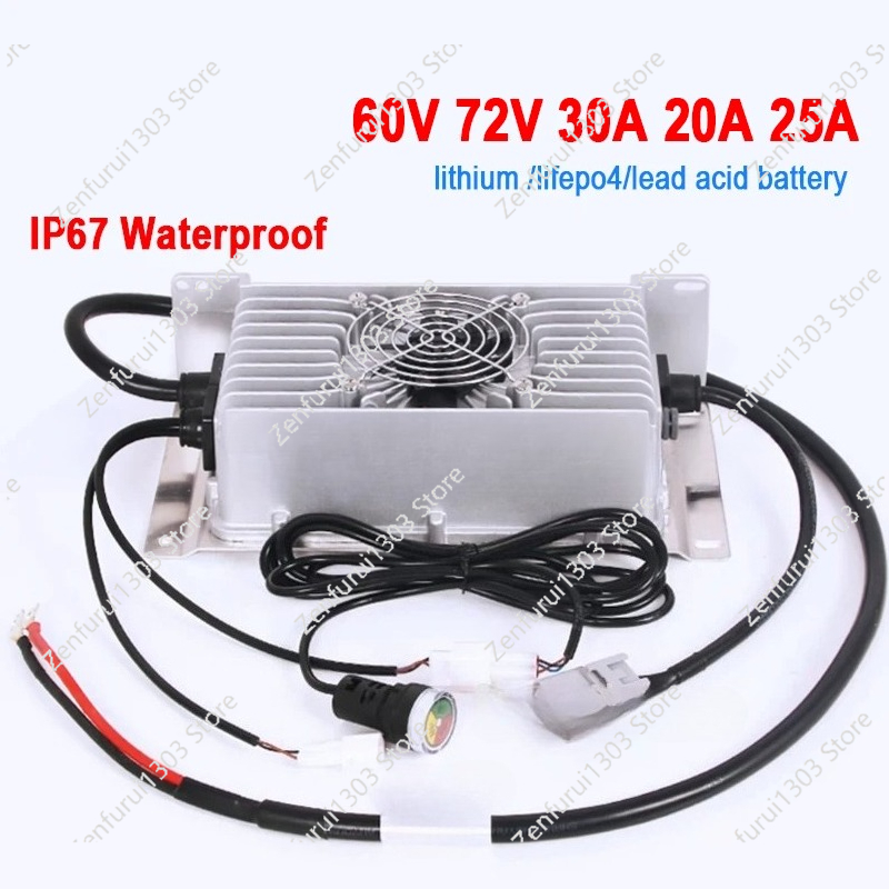 เครื่องชาร์จอัจฉริยะ 72V 30A 6 - 84V 20A Smart Charger บทวิจารณ์และราคา